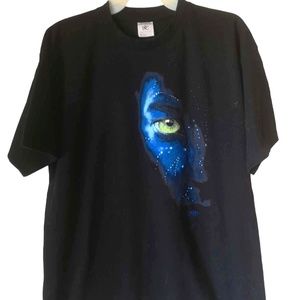 Avatar James Cameron Movie Ubisoft Video Game Promo T Shirt L